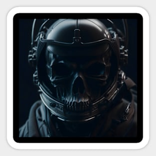 Ghost Astronaut Sticker